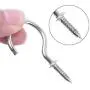 BronaGrand 50 Pieces Metal Screw-in Ceiling Hooks Cup Hook,Screw Hanger for Hanging Plants Mugs Kitchen Utensils Wind Chimes 1-1/4''(Silver) BronaGrand 50 Pieces Metal Screw-in Ceiling Hooks Cup Hook,Screw Hanger for Hanging Plants Mugs Kitchen Utensils Wind Chimes 1-1/4''(Silver)