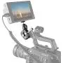 SMALLRIG Super Clamp Mount with Mini Ball Head Mount Hot Shoe Adapter with 1/4 Screw for LCD Field Monitor, LED Lights, Flash, Microphone, Gopro, Action Cam - 1124