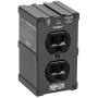 Tripp Lite Isobar Surge Protector Power Strip, Lifetime Limited Warranty Black