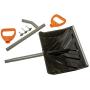 ErgieShovel ERG-SNSH18 18-Inch Impact Resistant Blade Push/Scoop Combination Snow, Polycarbonate Shovel ErgieShovel ERG-SNSH18 18-Inch Impact Resistant Blade Push/Scoop Combination Snow, Polycarbonate Shovel