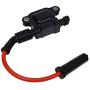 A-Team Performance Silicone Spark Plug Wires Compatible with GMC Chevy Car 8'' Vortec LS LS1 LS2 LS3 LS6 LS7 4.8L 5.3L 5.7L 6.0L 6.2L 7.0L 1999-2014 Red 8.0mm