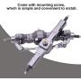 Tbest Front Rear Axle, Metal Front and Rear Axle Front Rear Axle RC Car Accessory Parts