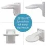 Wall Mount Bracket,LEFTEK Full Metal Bracket Outdoor Indoor CCTV Stand Accessory for LEFTEK Dome PTZ Camera Wall Mount Bracket,LEFTEK Full Metal Bracket Outdoor Indoor CCTV Stand Accessory for LEFTEK Dome PTZ Camera