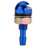 2pcs Windshield Washer Nozzle, Keenso Universal Car Auto Windshield Wiper Spray Jet Nozzle Replacement Kit(Blue)