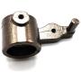 lahomia RC Metal Alloy Arm Steering Knuckles Hub Carrier Kit for WPL D12 1:12 RC Model Car Crawler Buggy Parts - Titanium