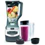 Ninja Professional Countertop Blender with 1100-Watt Base, 72 Oz Total Crushing Pitcher and (2) 16 Oz Cups for Frozen Drinks and Smoothies (BL660), Gray