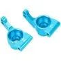 2Pcs RC Rear Carrier, Rear Axle Hub Carrier Metal Toy Car Back Carrier RC Model Parts(Blue)