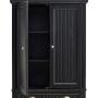 Crosley Furniture Seaside Kitchen Pantry Cabinet - Distressed Black