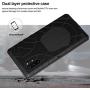 Feitenn Galaxy Note 10 Plus Case Metal, Note 10 Plus 5G Case Heavy Duty, Gorilla Glass Cover Armor Aluminum Bumper Military Shockproof Defender for Samsung Galaxy Note 10 Plus/Note 10+ 5G - Black