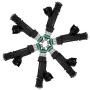 Fuel Injectors Parts,ROADFAR 4 Hole Engine Fuel Injector Kits Fit for for Dodge for Dakota/Durango/Nitro/Ram 1500,for Jeep for Commander/Grand Cherokee/Liberty 1500 0280158020,Set of 6