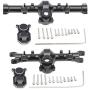 SNOWINSPRING for 1/24 RC Crawler Axial SCX24 90081 AXI00002 Parts Metal Front & Rear Axle Diff Cover Upgrade Accessories