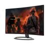 Sceptre 27'' Curved 75Hz LED Monitor Full HD 1080P HDMI DisplayPort VGA Speakers, Ultra Thin Brushed Metal, 1800R Immersive Curvature (C275W-1920R)