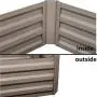 Metal Raised Garden Bed Planter Box Kits for Vegetables Outdoor, Gray, Steel, 8x4 ft Metal Raised Garden Bed Planter Box Kits for Vegetables Outdoor, Gray, Steel, 8x4 ft