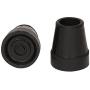 PCP Replacement Reinforced Rubber Cane Tips, Black, 3/4 Inch