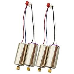 Baoblaze 4Pc Motor CW CCW for UDI U818A Plus U49W U49C AA818 RC Racing Drone Parts Replacements