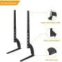 5Rcom Universal Table Top TV Stand TV Legs TV Base Replacement Height Adjustable Leg Stand for 22 to 65 inch Plasma LCD LED Flat Screen TVs Holds up to 88lbs,Max VESA 800 x 500mm 5Rcom Universal Table Top TV Stand TV Legs TV Base Replacement Height Adjustable Leg Stand for 22 to 65 inch Plasma LCD LED Flat Screen TVs Holds up to 88lbs,Max VESA 800 x 500mm