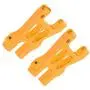 VGEBY RC Rear Suspension Bracket, Metal Rear Suspension Arm Upgrade Parts Accessory Fit for HSP 94122 1/10 RC Car Model (Orange) VGEBY RC Rear Suspension Bracket, Metal Rear Suspension Arm Upgrade Parts Accessory Fit for HSP 94122 1/10 RC Car Model (Orange)