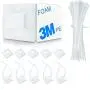 Cable Tie Mount,100 Pack Zip Tie Adhesive-Backed Mounts stick on wire holder, Screw Hole Anchor Wire Tie Base Holders Cable Tie Mount,100 Pack Zip Tie Adhesive-Backed Mounts stick on wire holder, Screw Hole Anchor Wire Tie Base Holders