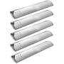 Hongso SPG451 (5-Pack) Stainless Steel Heat Plates, Heat Shield, Heat Tent, Burner Cover Replacement for Gas Grill Model Kitchen Aid 720-0745, Jenn Air Gas Barbecue Grills