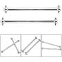Drive Shaft 1/16, M5367 Metal Dog Bone Drive Shaft for RC Car Parts Truggy Buggy Short Course