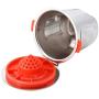 IETONE 2 Pieces Reusable Replacement Coffee Filter Filling Capsule Stainless Steel For Keurig2.0 with measuring coffee spoon