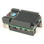 DSLRKIT Armor Aluminum Quiet Turbo Blower Fan Cooler Heatsink Case (2pin Dupont Cooling Fan Interface) for Raspberry Pi 4B