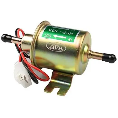 BANG4BUCK Universal Electric Fuel Pump 12V 1-2A 4-7 PSI Shut-off Pressure Gas Diesel Inline Low Pressure Metal Pump Module HEP-02A BANG4BUCK Universal Electric Fuel Pump 12V 1-2A 4-7 PSI Shut-off Pressure Gas Diesel Inline Low Pressure Metal Pump Module HEP-02A