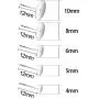 250 Pairs (500 Pieces) 4mm,5mm,6mm,8mm,10mm Stainless Steel Earring Posts Flat Pad Blank Stud Earrings with Butterfly Earring Backs for DIY Earring Making Findings, Silver 250 Pairs (500 Pieces) 4mm,5mm,6mm,8mm,10mm Stainless Steel Earring Posts Flat Pad Blank Stud Earrings with Butterfly Earring Backs for DIY Earring Making Findings, Silver