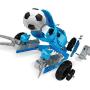 Top Race Remote Control RC Robotic Catapult, Alloy Metal Robot Arm Building Kit, DIY Take Apart Stem Hobby Toy