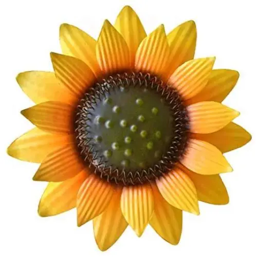 GIFTME 5 Metal Sunflower Wall Art Decor (12 Inch Yellow) GIFTME 5 Metal Sunflower Wall Art Decor (12 Inch Yellow)