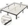 TATAGO 3500lbs Upgraded Heavy Duty Wooden Slats Queen Platform Bed Frame, 14 Inch Tall Mattress Foundation, Extra-Strong Support, No Noise & No Box Spring Needed TATAGO 3500lbs Upgraded Heavy Duty Wooden Slats Queen Platform Bed Frame, 14 Inch Tall Mattress Foundation, Extra-Strong Support, No Noise & No Box Spring Needed