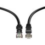 Rankie RJ45 Cat6 Snagless Ethernet Patch Cable, 5-Pack, 15 Feet, 5-Color Combo