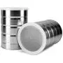 Cornucopia Empty Coffee Cans (4-Pack); Metal Cans for Kitchen Storage, Coffee Packaging and Arts & Crafts