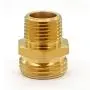 GESHATEN 3/4” GHT Male x 1/2” NPT Male Connector, Brass Garden Hose Fitting, Adapter, Industrial Metal Brass Garden Hose to Pipe Fittings Connect (2 Pack) GESHATEN 3/4” GHT Male x 1/2” NPT Male Connector, Brass Garden Hose Fitting, Adapter, Industrial Metal Brass Garden Hose to Pipe Fittings Connect (2 Pack)