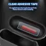 Venswell Compatible AirPods Pro Case Cover, Tough TPU & Zinc Metal Alloy Protective Cover Skins, Shockproof Case with Keychain for Airpods Pro Charging Case (Front LED is Visible)