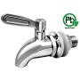 Updated More Durable Beverage Dispenser Replacement Spigot,Stainless Steel Polished Finished, Water Dispenser Replacement Faucet, fits Berkey and other Gravity Filter systems as well