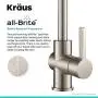 Kraus KPF-1690SFS Britt Pre-Rinse/Commercial Kitchen Faucet with Dual Function Sprayhead in all-Brite Finish, Spot Free Stainless Steel