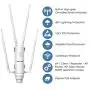 WAVLINK AC1200 High Power Outdoor Weatherproof WiFi Range Extender/Wireless Access Point/Router with Passive POE, Dual Band 2.4GHz 300Mbps+5.8 GHz 867Mbps, 4x7dBi Detachable Omni Directional Antenna