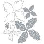 Wedding Maple Leaf Snow Flower Metal Die Cuts,Christmas Snowflake Srping Flower Cutting Dies Cut Stencils for DIY Embossing Card Making Photo Decorative Paper Dies Scrapbooking