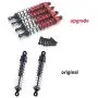 Facibom Metal Oil Filled Front & Rear Shock Absorber Damper for Wltoys 12402-A A323 12409 1/12 RC Car Upgrade Parts,Blue Facibom Metal Oil Filled Front & Rear Shock Absorber Damper for Wltoys 12402-A A323 12409 1/12 RC Car Upgrade Parts,Blue