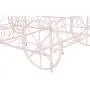 DHP Metal Carriage Bed, Fairy Tale Bed Frame, Shabby-Chic Style, Twin, Pink DHP Metal Carriage Bed, Fairy Tale Bed Frame, Shabby-Chic Style, Twin, Pink
