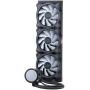 Cooler Master MasterLiquid ML360 Illusion Close-Loop AIO CPU Liquid Cooler, Translucent Dome, 3rd Gen Dual Chamber Pump, 240 Radiator, Dual MF120 Halo for AMD Ryzen/Intel 1200/1151