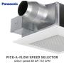 Panasonic FV-0811VF5 WhisperFit EZ Retrofit Ventilation Fan, 80 or 110 CFM