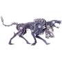 RuiyiF 3D Metal Model Kits Animal Puzzles to Build, DIY Stainless Steel Hobby Model Kits 3D Jigsaw Puzzles Building for Kids Adults, Desk Ornaments/Collection/Creative Gifts Toys for Boys Adults