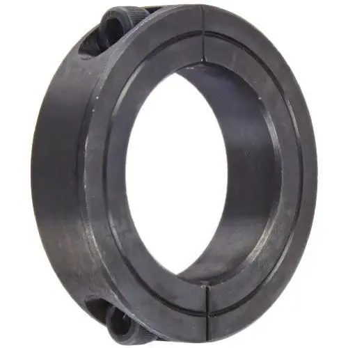 Climax Part 2C-150, Mild Steel, Black Oxide Plating, Clamping Collar, 1 1/2 inch bore, 2 3/8 inch OD, 9/16 inch Width, 1/4-28 x 3/4'' Clamp Screw Climax Part 2C-150, Mild Steel, Black Oxide Plating, Clamping Collar, 1 1/2 inch bore, 2 3/8 inch OD, 9/16 inch Width, 1/4-28 x 3/4'' Clamp Screw