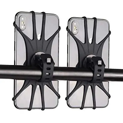 Bike Phone Mount, Universal Silicone Phone Stand 360°Rotatable Adjustable Motorcycle Phone Mount Bicycle GPS Units Holder for iPhone 11/Pro/XS/MAX/XR/X/7/8/Plus, Samsung S20/S10/S10e with belt lock Bike Phone Mount, Universal Silicone Phone Stand 360°Rotatable Adjustable Motorcycle Phone Mount Bicycle GPS Units Holder for iPhone 11/Pro/XS/MAX/XR/X/7/8/Plus, Samsung S20/S10/S10e with belt lock