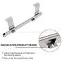 FRMSAET Heavy Duty 12/14/16/18 inches Thickness Steel Construction Ball Bearing Keyboard Slides Keyboard Drawer Slides Tray Accessories Cabinet Furniture Hardware Rails (14 inches, Silver) FRMSAET Heavy Duty 12/14/16/18 inches Thickness Steel Construction Ball Bearing Keyboard Slides Keyboard Drawer Slides Tray Accessories Cabinet Furniture Hardware Rails (14 inches, Silver)