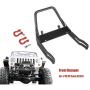 LAFEINA 1/10 Scale Metal Front Bumper with Shackles for 1:10 RC Crawler Car Axial SCX10 Upgrade Parts