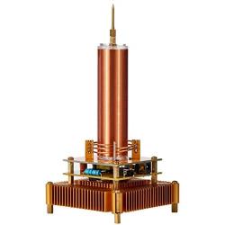 Joytech Music Tesla Coil Acrylic Base Shell Arc Plasma Loudspeaker Wireless Transmission Experiment Desktop Toy Model (YS01)