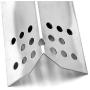 Hongso 14 9/16 inch Stainless Steel Grill Heat Plate Shield Replacement for Nexgrill 720-0830H, 720-0783E, 720-0896, Grill Master 720-0697, 720-0737 Gas Grill, 4-Pack Burner Cover Flame Tamer, SPG371